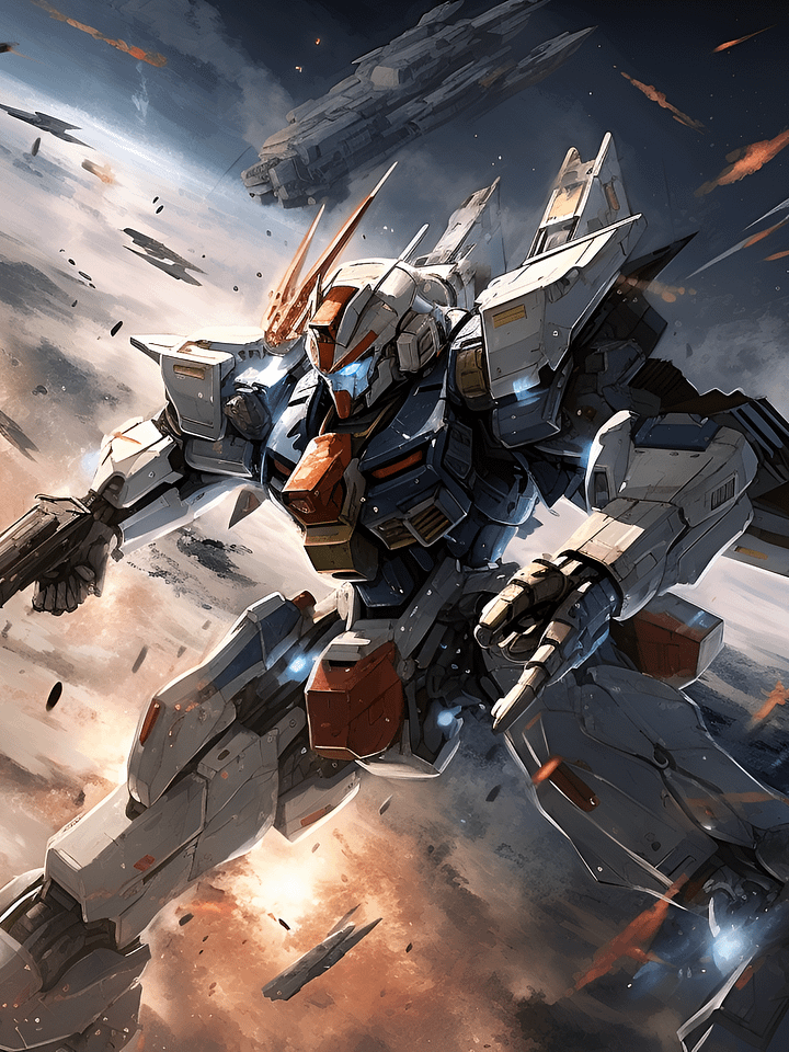 Artwork: Gundam product image (1)