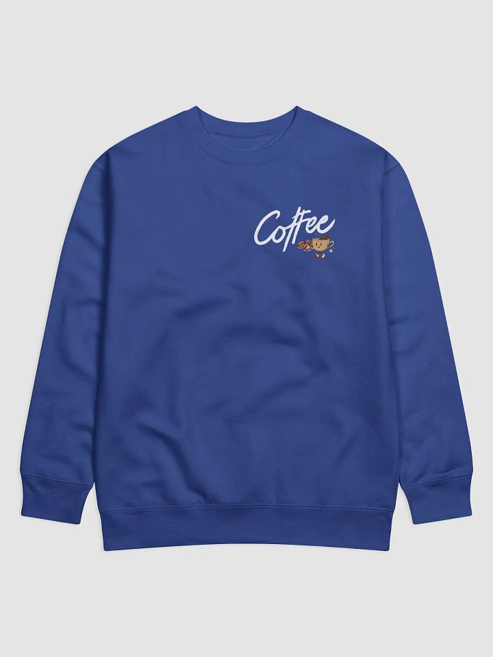 Cheerful Coffee Cartoon Heritage Sweatshirt product image (2)