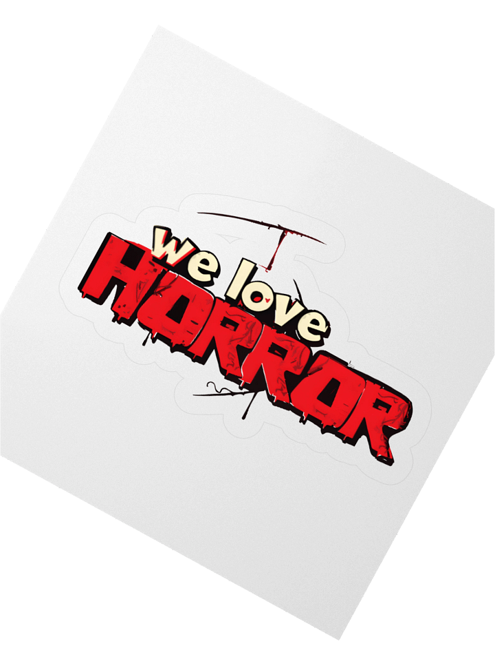 Horror Love Kiss Cut Stickers product image (2)