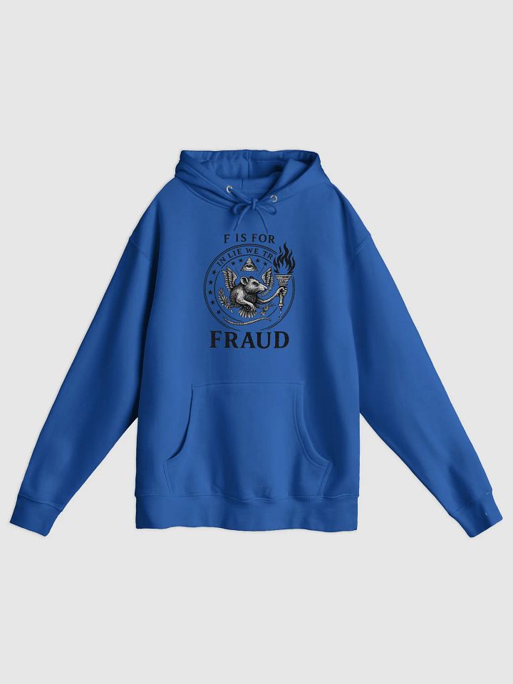 F is for fraud hoodie product image (4)