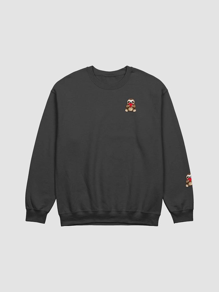 Sloth with a Heart Crew neck product image (1)
