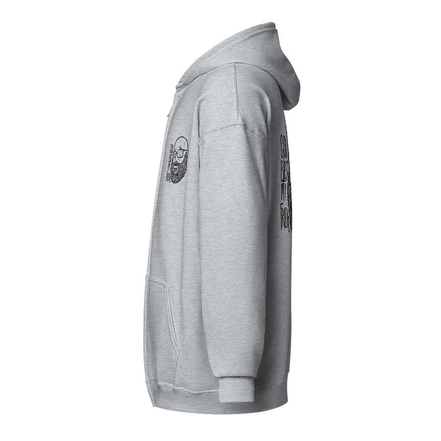 "God bless, my friend" Zip-Up Hoodie product image (3)