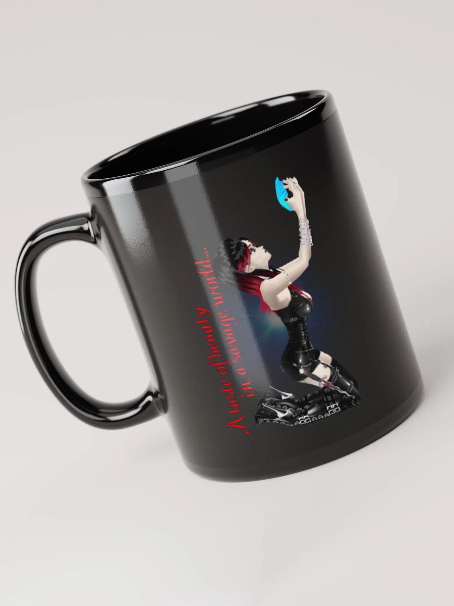 Savage Beauty - Black Glossy Mug product image (6)