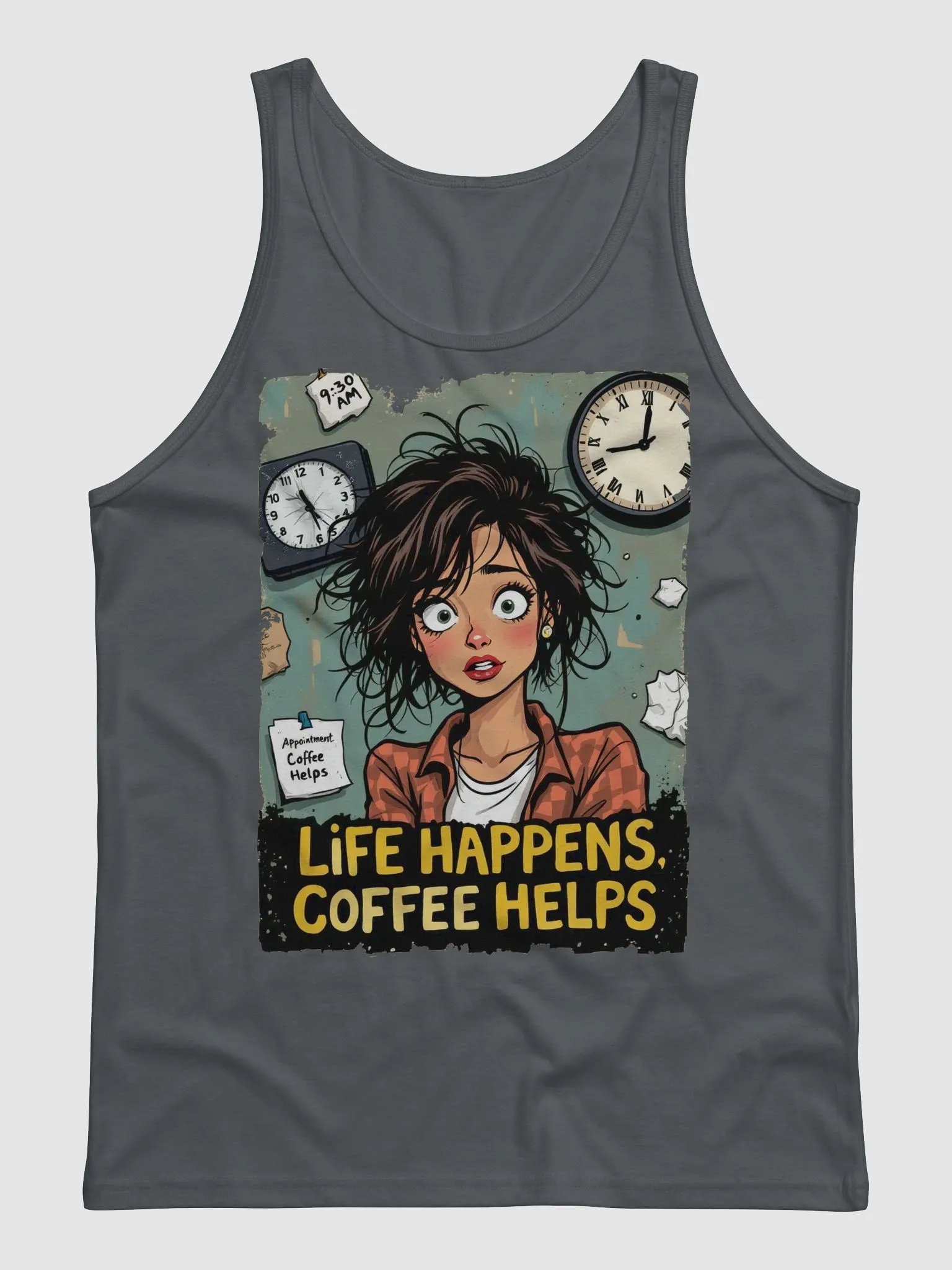 Life happens Coffee Helps Tank product image (6)