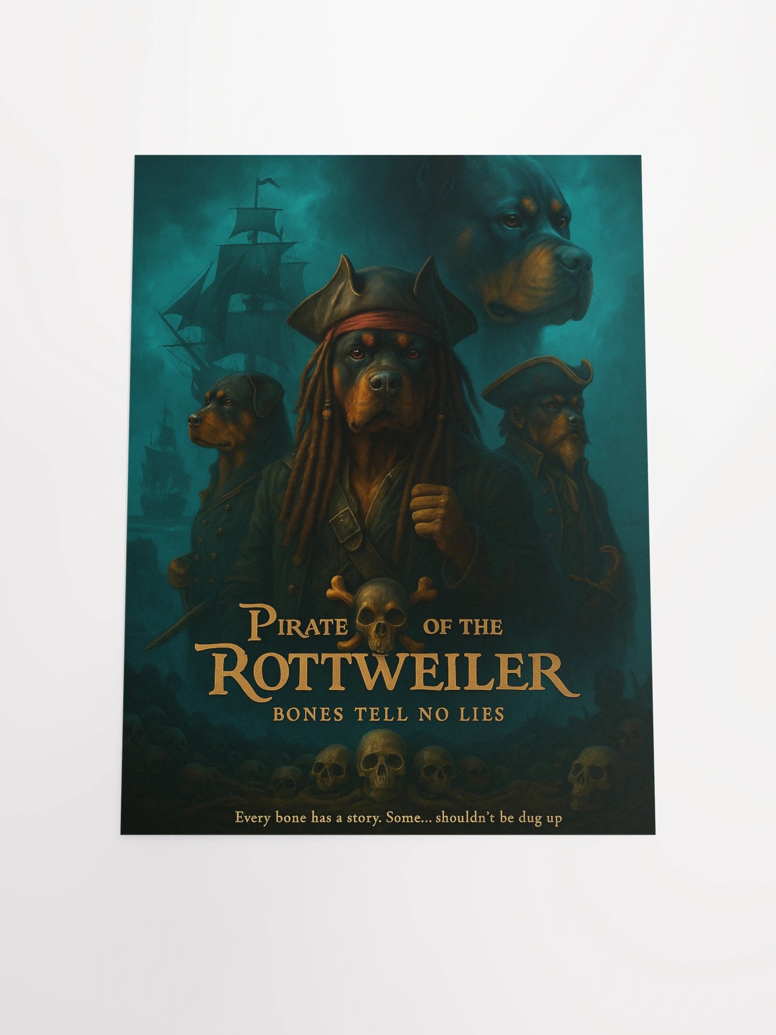 Pirate of the Rottweiler Poster product image (18)