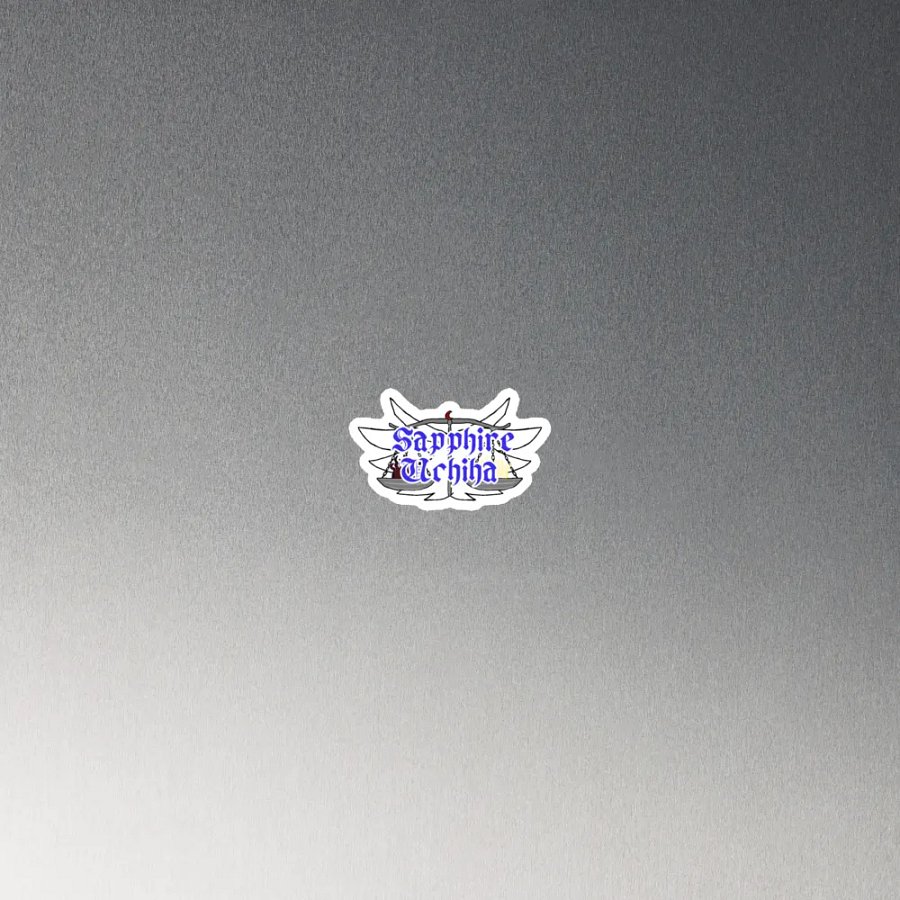 Sapphire Uchiha Logo Magnets product image (1)