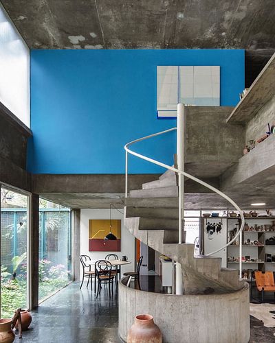Family home of architect Julio Roberto Katinsky 
São Paulo, Brazil — 1972
A vibrant, dynamic showcase of Brazilian modernism,...