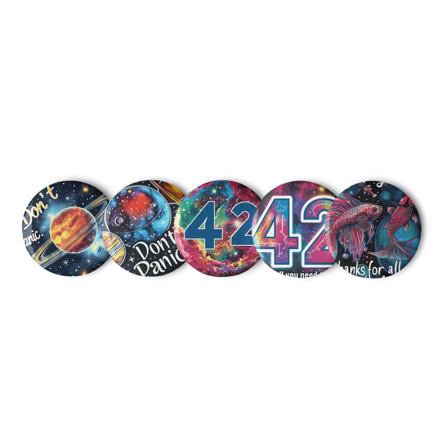 Hitchhiker Pin Set #1 product image (7)