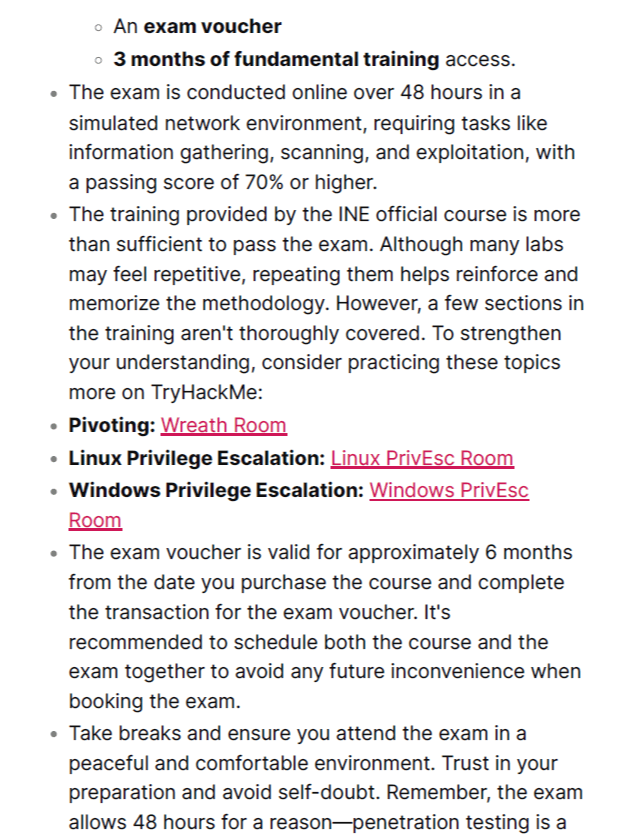 E-learn Junior Penetration Tester (eJPTv2) Study Notes product image (2)