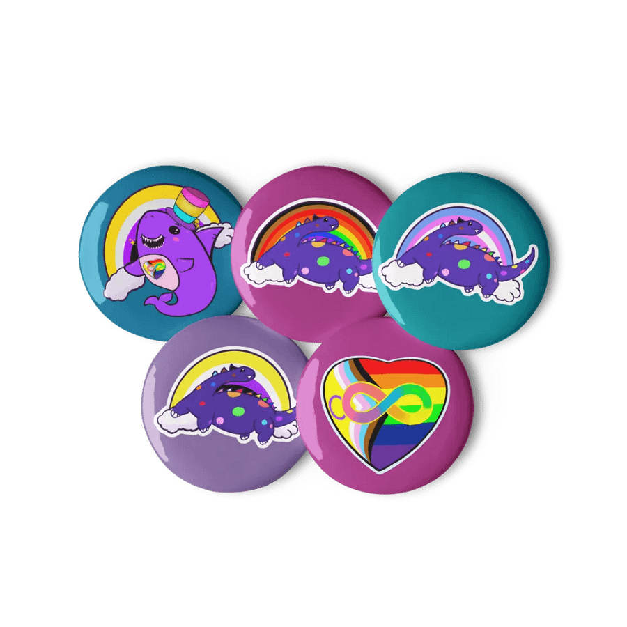 Pride Pals Pin Badges product image (2)