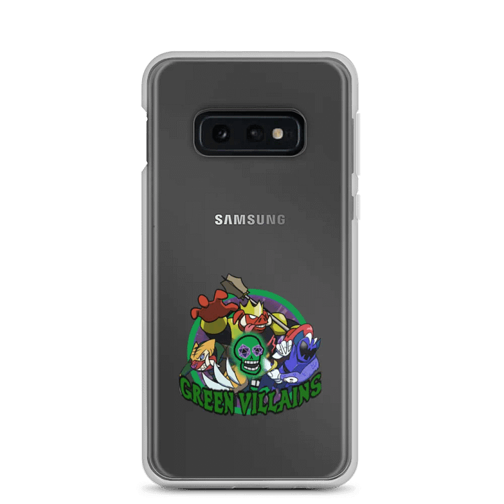 Green Villain Clear Samsung® Case product image (7)