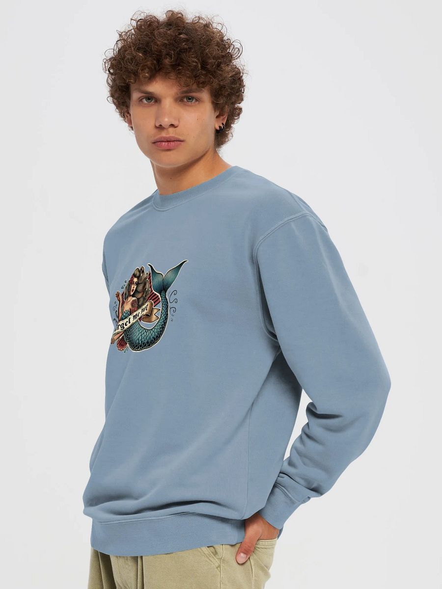 Forget Me not Mens Jumper - Slate Blue product image (5)