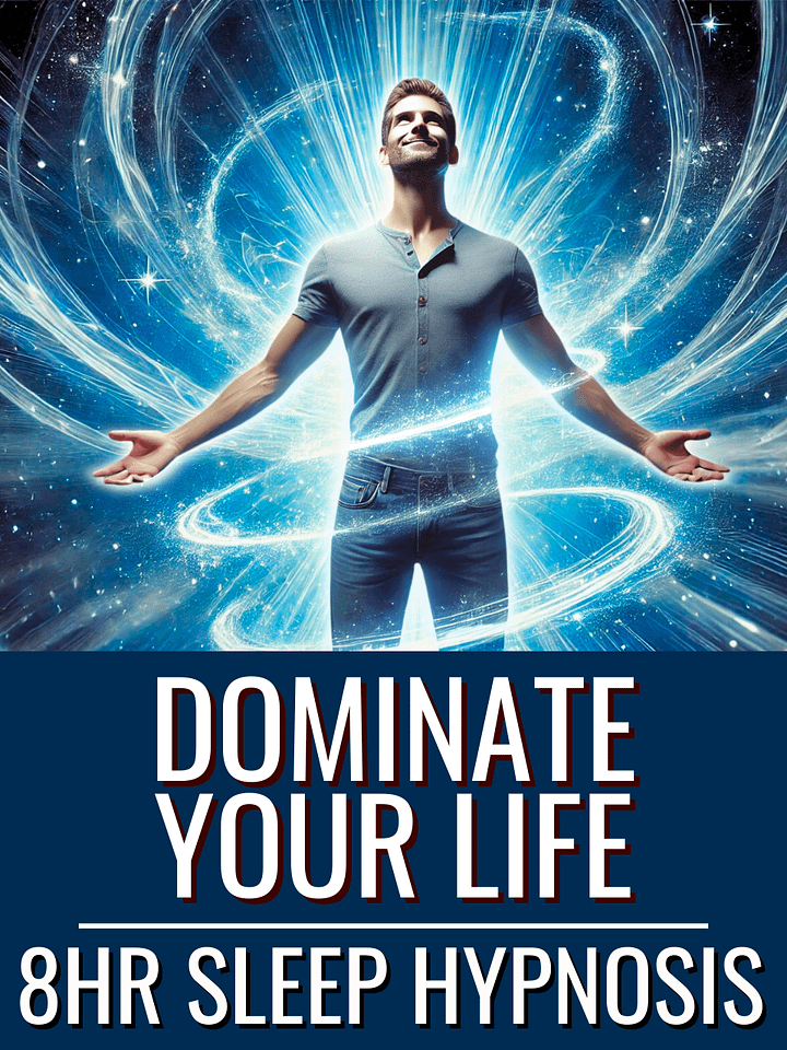 Mindset Shift: Start Dominating Your Life! - Sleep Hypnosis 8HR MP3 product image (1)