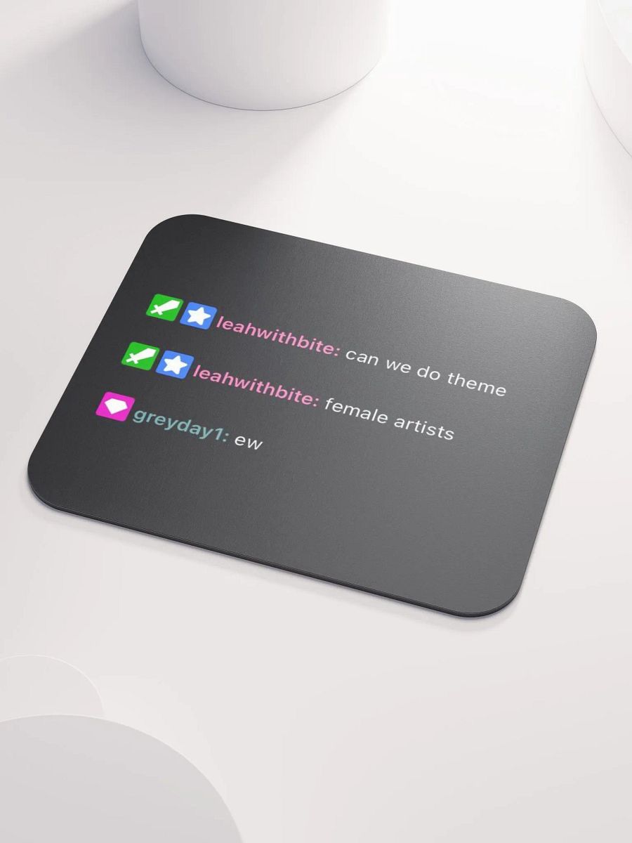 Out Of Context Grey Mousemat product image (3)