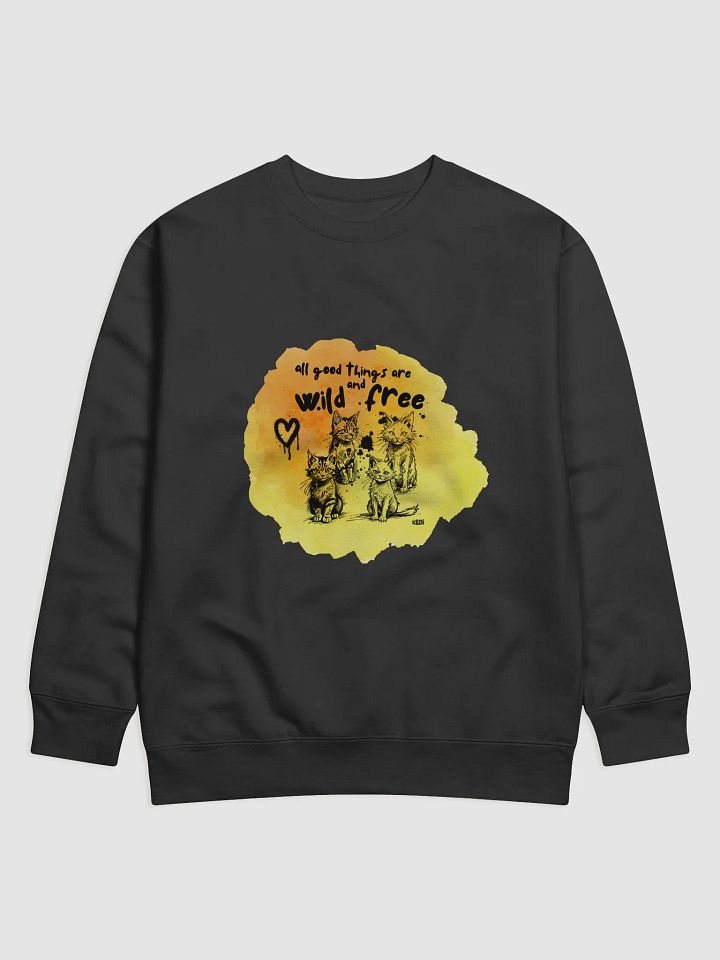 Wild and Free Cats Sweatshirt product image (2)