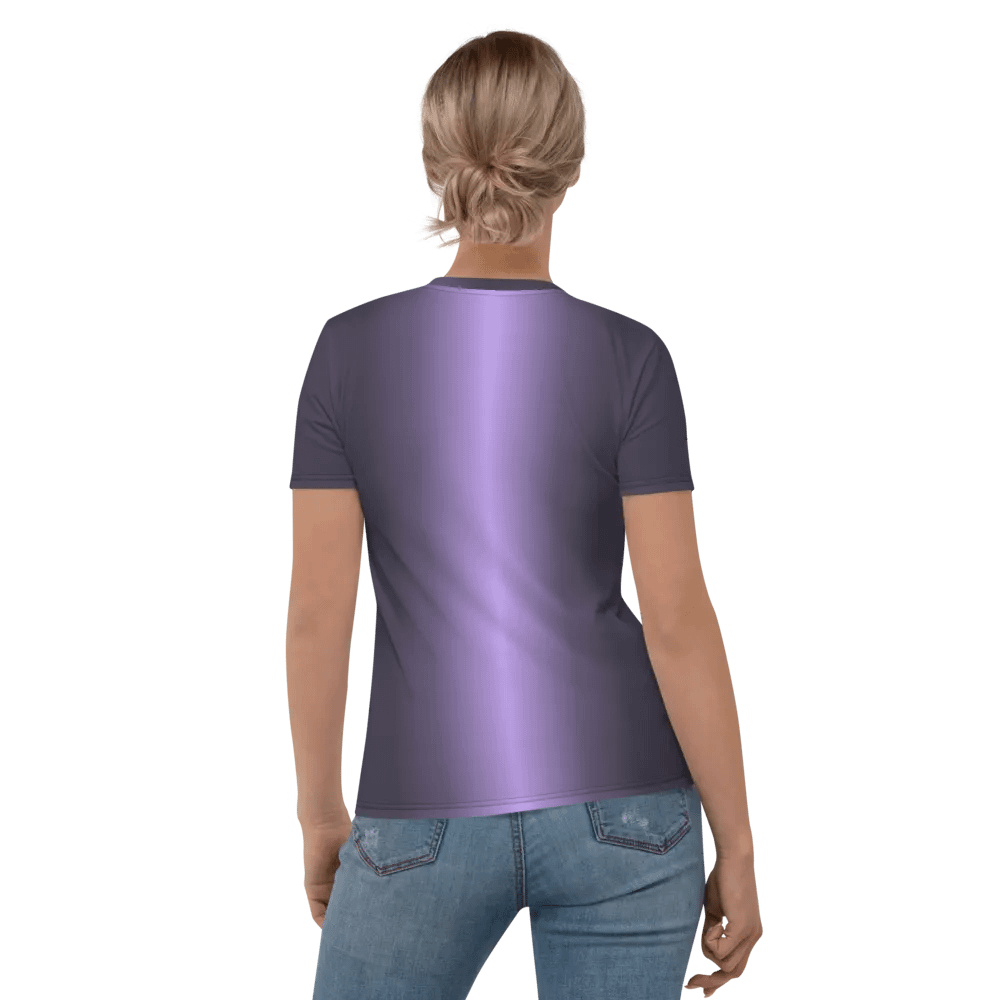 Floral Abstract All Over Print T-shirt product image (6)
