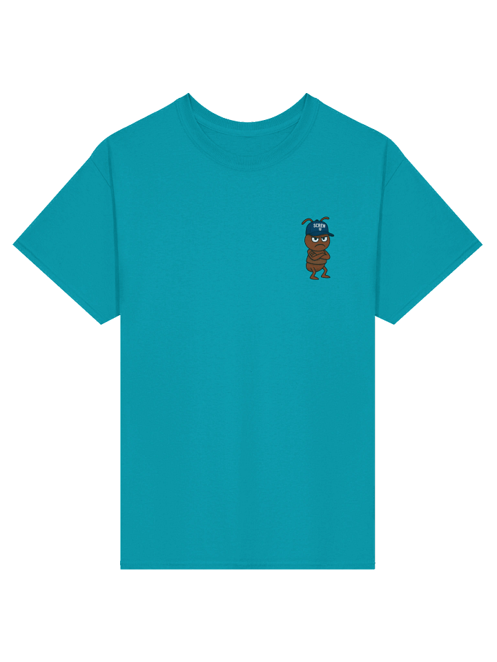 Screw U Ant Tee - Cold Ocean product image (1)