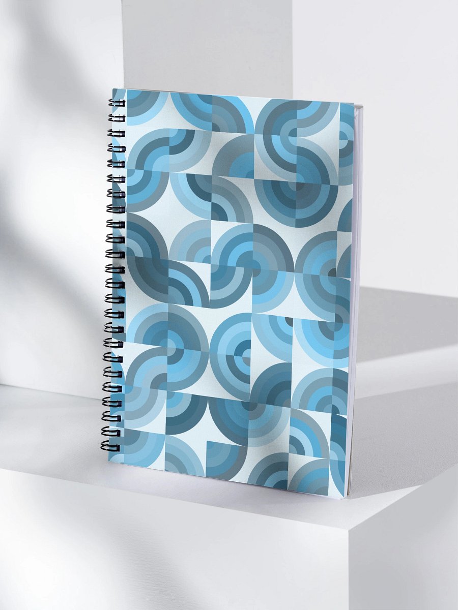 Ethereal Geometric Dreams Spiral Notebook product image (4)