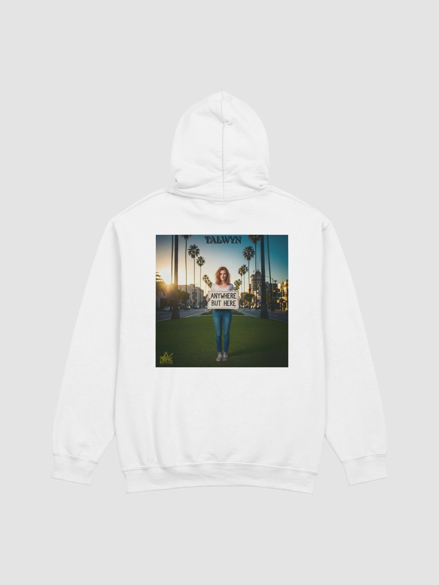 Anywhere But Here - Official Merch Hoodie product image (2)