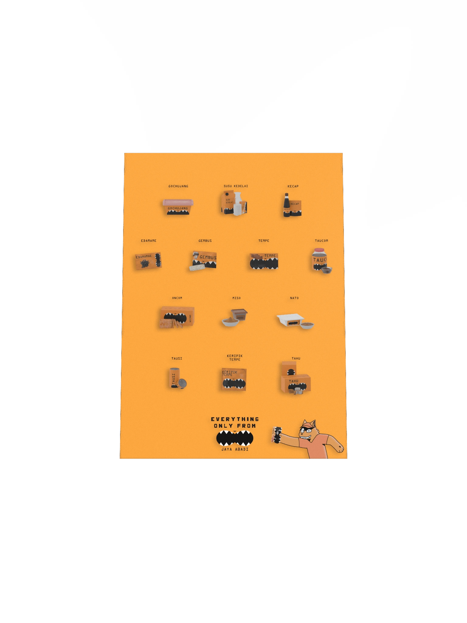 MMA | Jaya Abadi Food Selection Poster (Paper) product image (5)