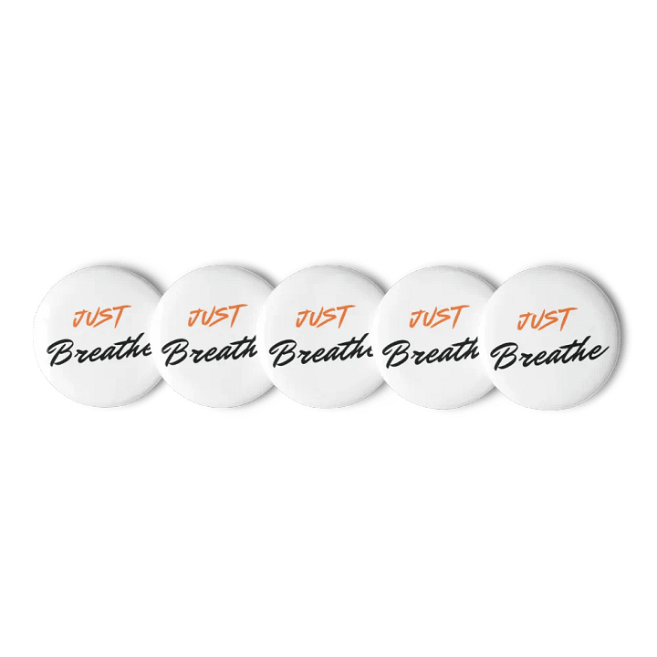 Breathe Easy Pin Button Set product image (1)