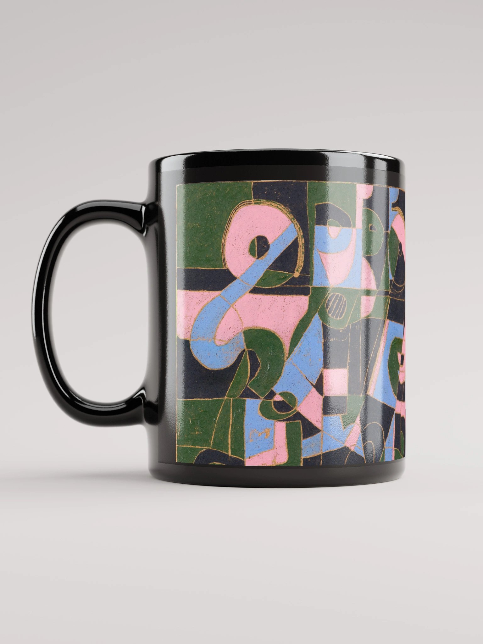 Opposite Dimples in the Bored Mind of the Squid black glossy mug product image (11)
