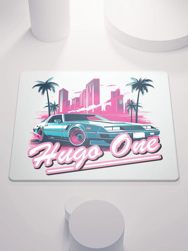 1980s Miami Hugo One Mousepad product image (1)