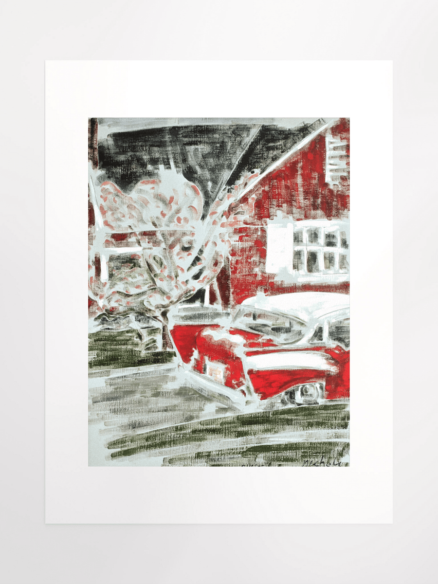 In the Window Behind the Woman (1985) print product image (2)