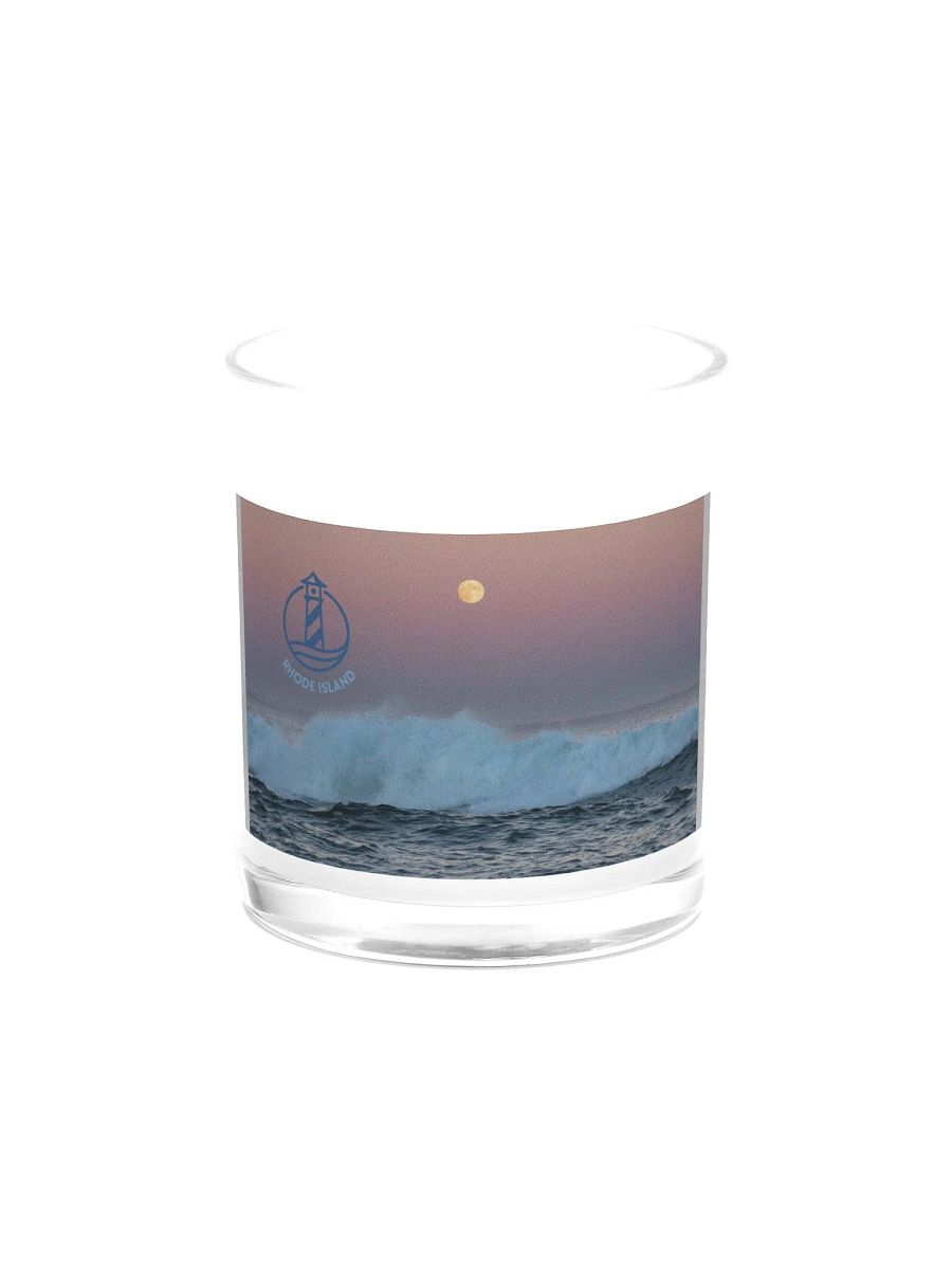 Moon Over the Cliff Walk Soy Candle (unscented) product image (1)