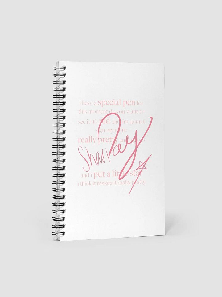 Sharpay Signature Notebook product image (1)