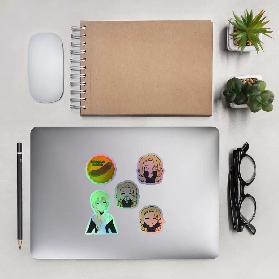 Pickle Hero Emotion Expressions Sticker Set product image (9)