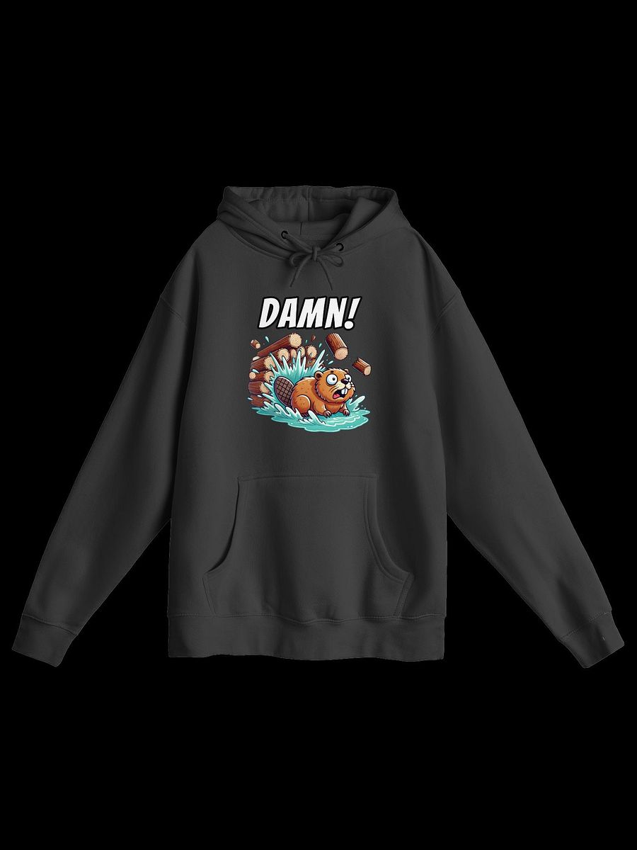 DAMN! - Bad Luck Beaver - Funny - Meme - Lane Seven Premium Pullover Hoodie product image (2)