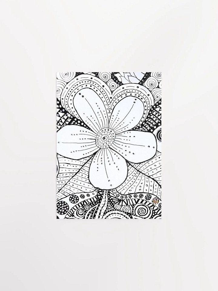 Flower Bloom Matte Poster Print product image (1)