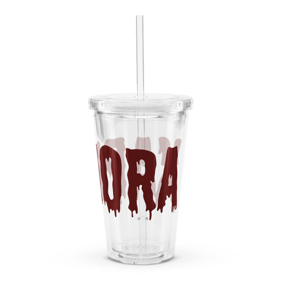Xaphora Drip Clear Acrylic Cup w/ Straw product image (4)