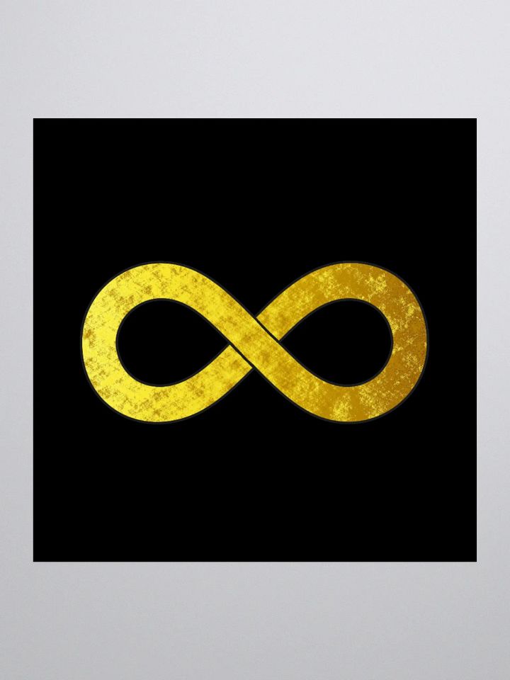 Golden Infinity Sticker product image (1)