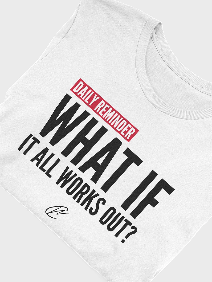 What If - White TShirt product image (5)