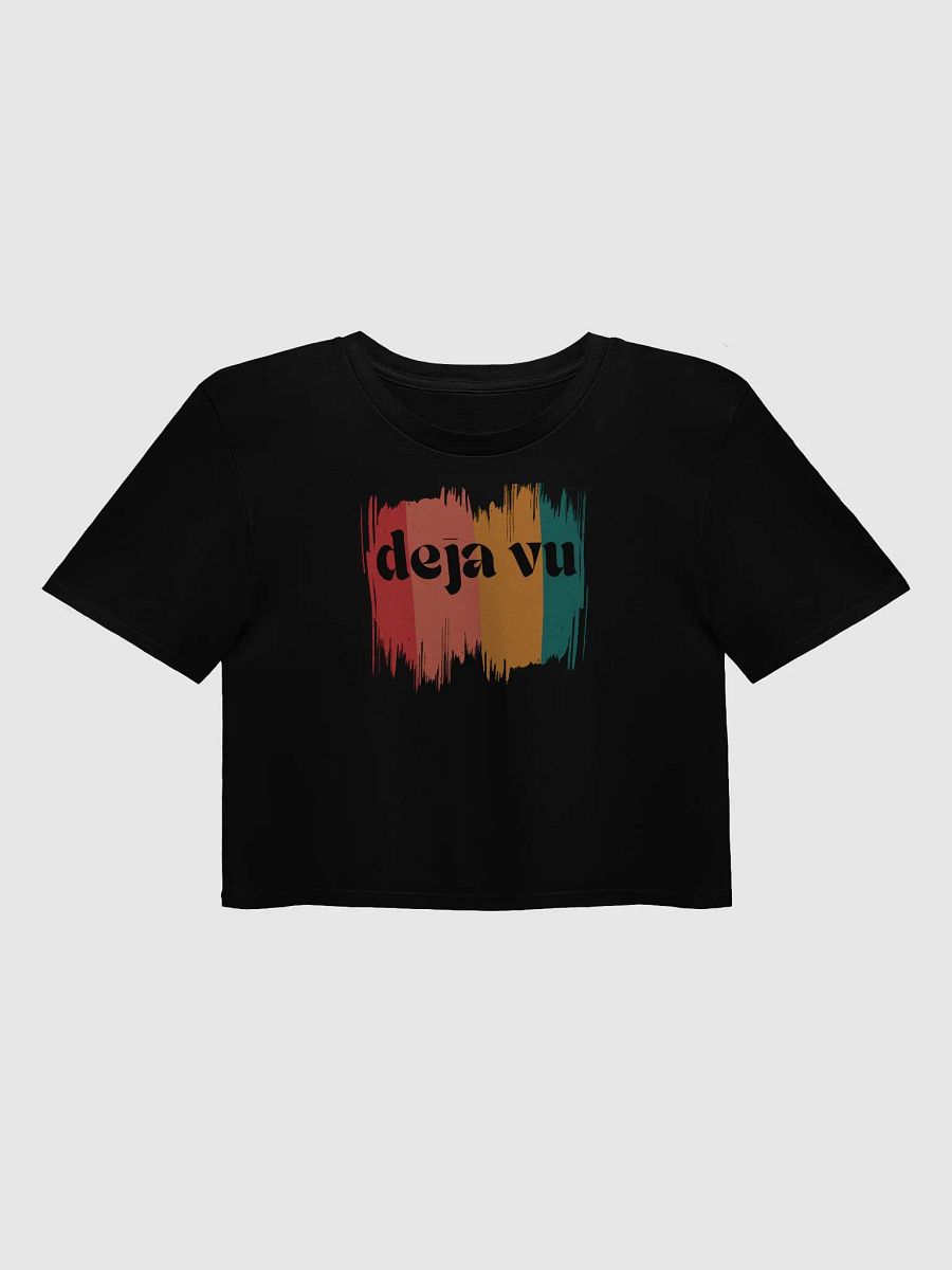 Deja Vu Brushstroke Crop Top product image (3)