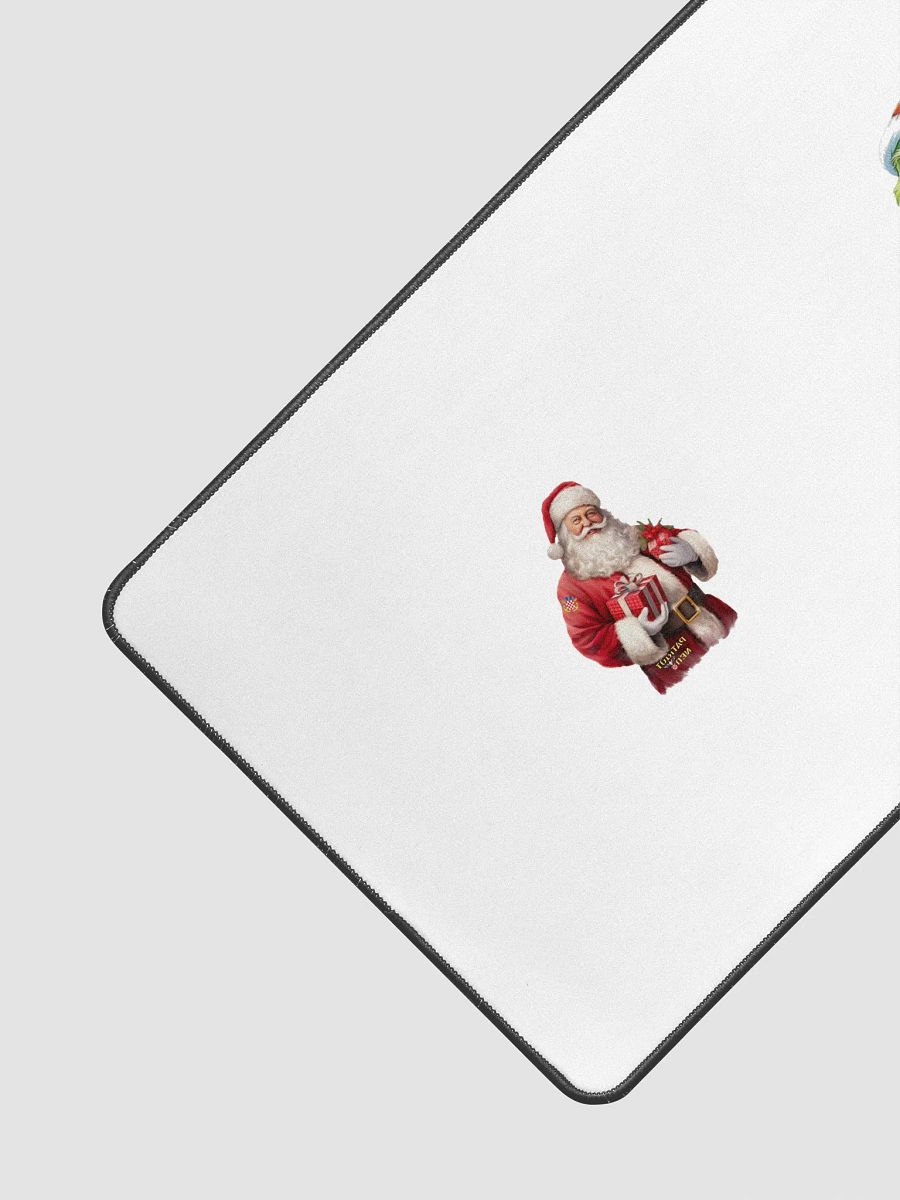 Mischievous Santa Grinch Green Desk Mat product image (3)