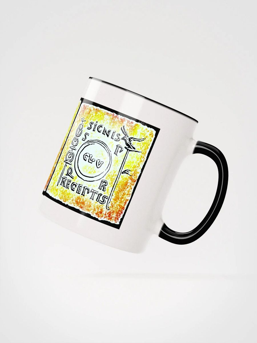 SPQR Legionary Standards and Julius Caesar's Comet Roman Art 1 Century BC, Coffee & Tea Mug With Black Color Inside product image (4)