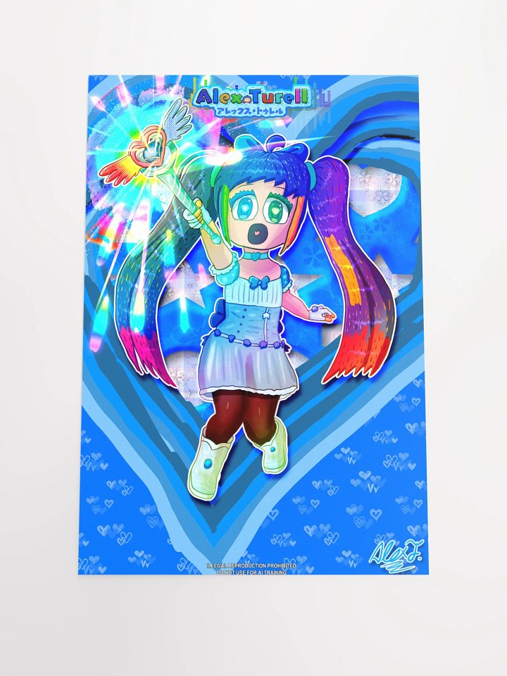 Cute n' seiso magical lil bro in action! [POSTER] product image (1)