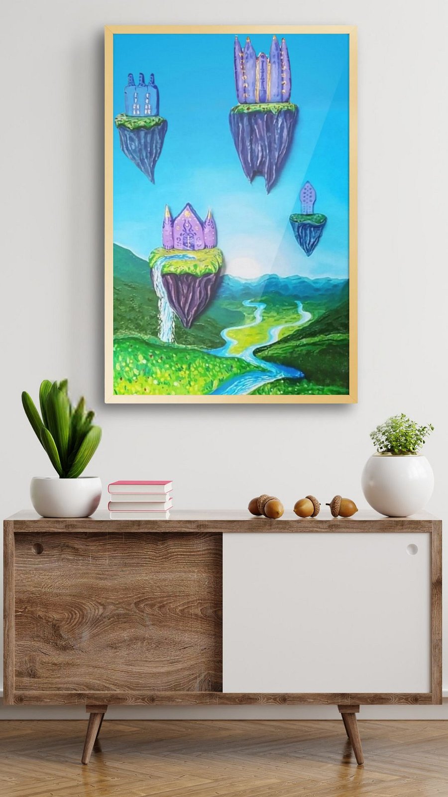 Fantasy World Framed Print product image (3)