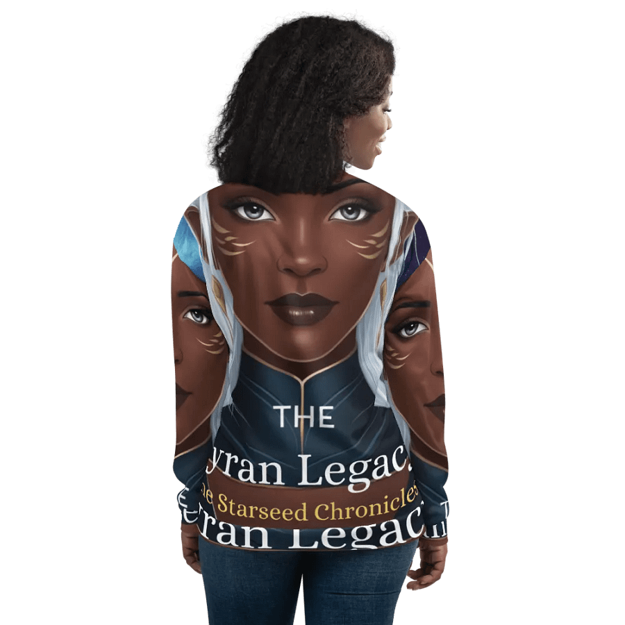 Lyran Legacy Lightweight Bomber Jacket: Embrace Cosmic Power product image (12)