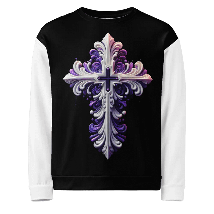 Angel and Cross - All-Over Unisex Sweatshirt #7 product image (1)