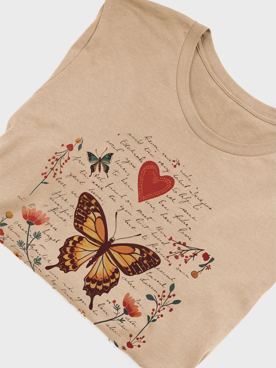 Vintage Boho Butterfly & Floral T-Shirt product image (21)