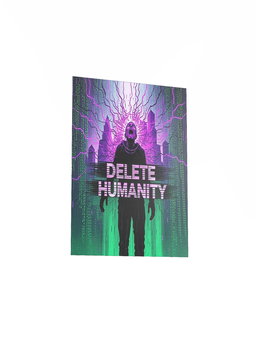 Delete Humanity Poster product image (27)