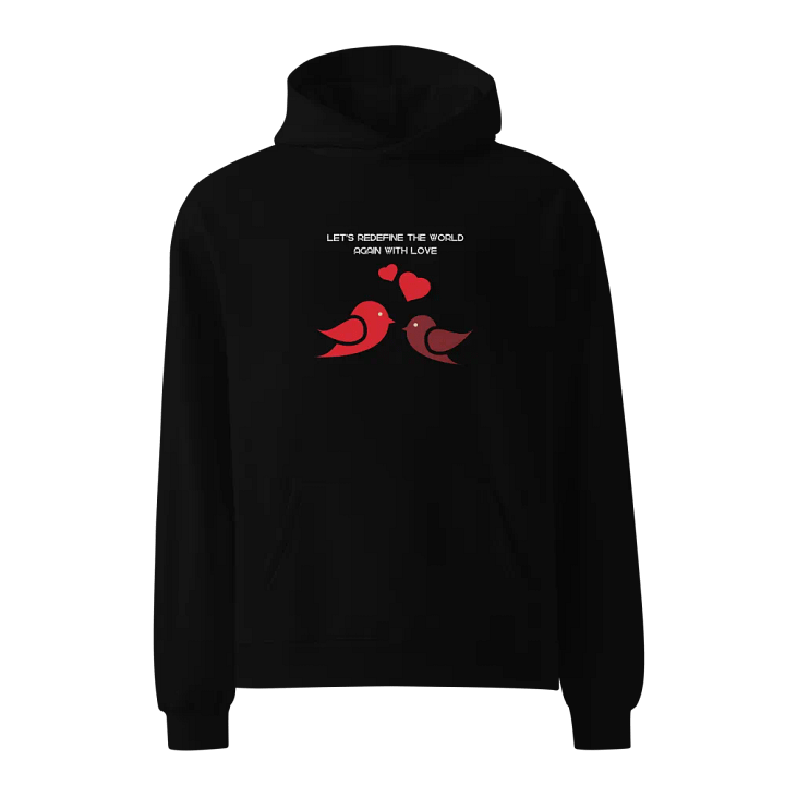Lovebirds Unisex Oversized Hoodie product image (1)
