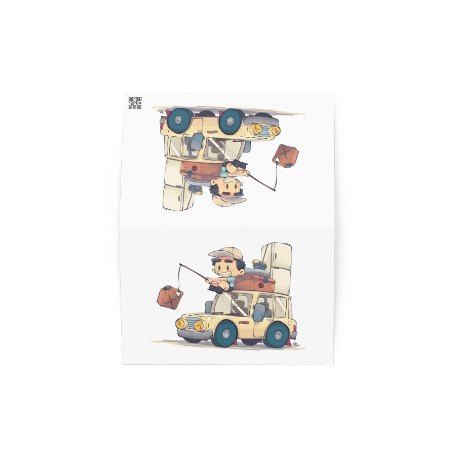 Go Go My Car | Greeting Card product image (4)