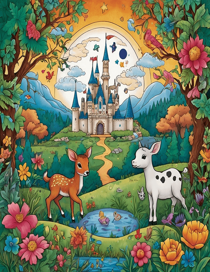 Fun Animals Coloring Book for Kids! - Creative Adventure product image (1)