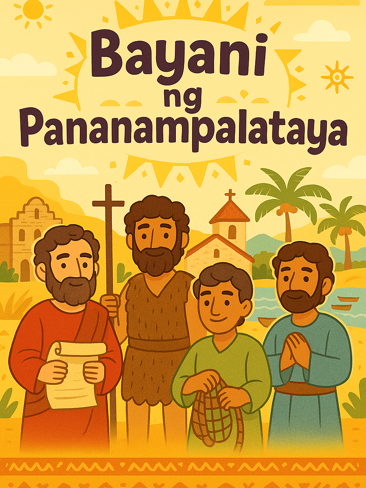 Bayani ng Pananampalataya – Heroes of the Faith 12 Printable Tagalog Bible Stories for Children product image (1)