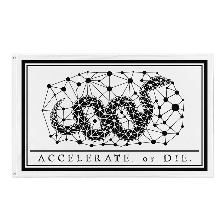 Acc or Die Flag product image (1)